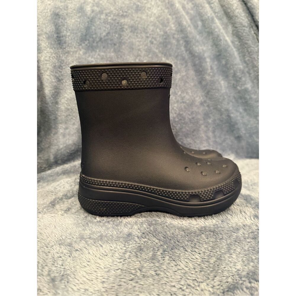 ✅Crocs navy rain boots child unisex